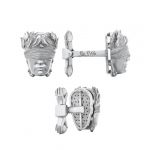 Cufflinks Themis Silver