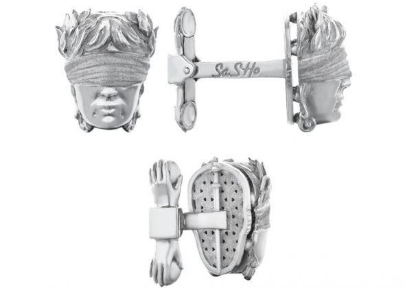 Cufflinks Themis Silver