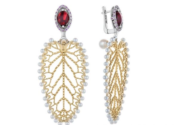 Earrings Nettle